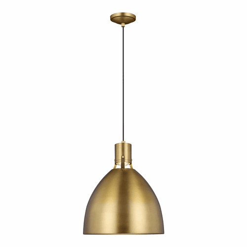 Feiss Brynne 1-LT LED Pendant - Burnished Brass - P1443BBS-L1