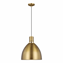 Feiss Brynne 1-LT LED Pendant - Burnished Brass - P1443BBS-L1 Feiss Brynne 1-LT LED Pendant - Burnished Brass - P1443BBS-L1