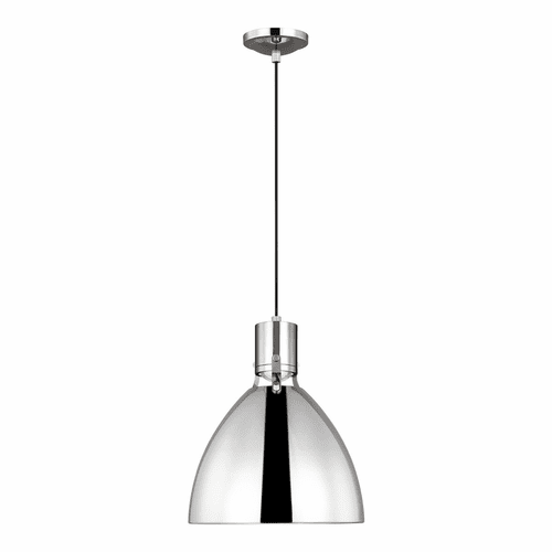 Feiss Brynne 1-LT LED Pendant - Polished Nickel - P1442PN-L1