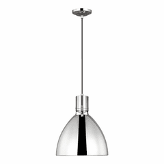 Feiss Brynne 1-LT LED Pendant - Polished Nickel - P1442PN-L1