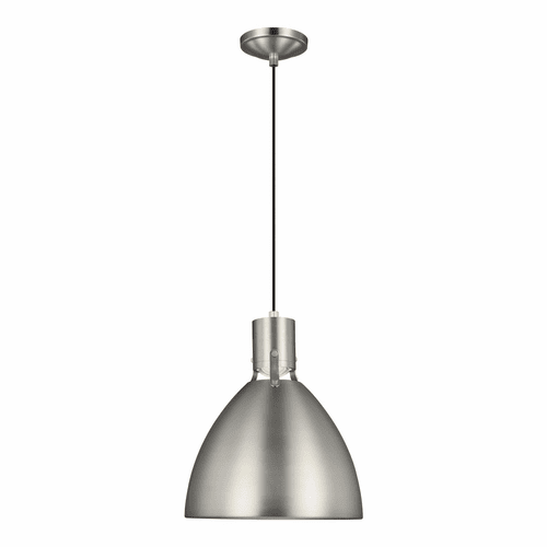 Feiss Brynne 1-LT LED Pendant - Satin Nickel - P1442SN-L1