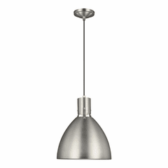 Feiss Brynne 1-LT LED Pendant - Satin Nickel - P1442SN-L1