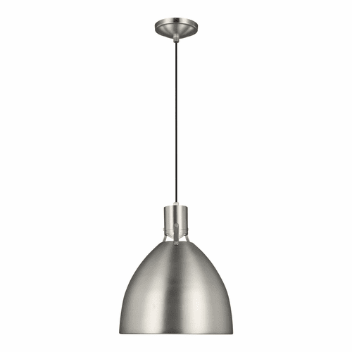 Feiss Brynne 1-LT LED Pendant - Satin Nickel - P1443SN-L1