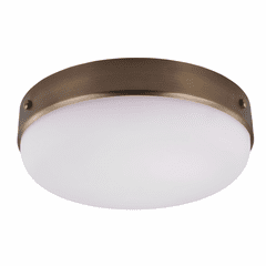 Feiss Cadence 3-LT Indoor Flush Mount - Dark Antique Brass - FM391DAB