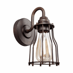 Feiss Calgary 1-LT Wall Sconce - Parisian Bronze - VS24001PRZ