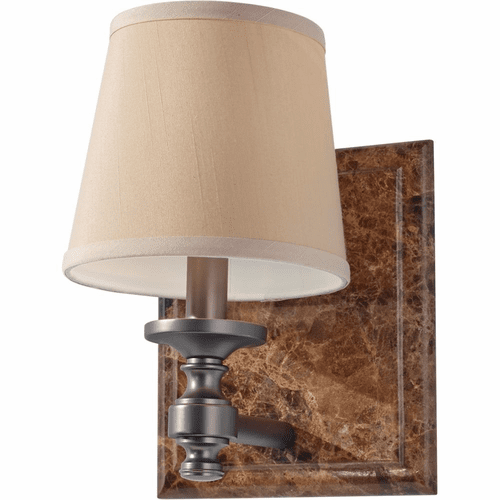 Feiss Carrollton 1-Bulb Plated Oil Rubbed Bronze Vanity Strip - VS34001-PORB