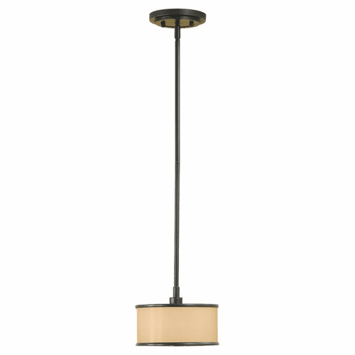 Feiss Casual Luxury 1-LT Mini Pendant - Bronze - P1137DBZ