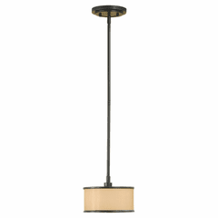 Feiss Casual Luxury 1-LT Mini Pendant - Bronze - P1137DBZ