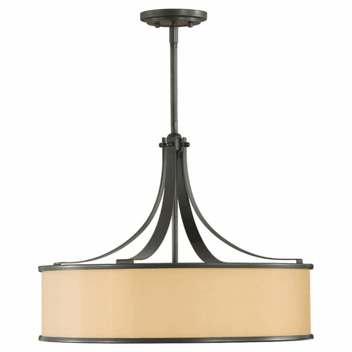 Feiss Casual Luxury 4-LT Shade Pendant - Bronze - F2343/4DBZ