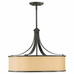 Feiss Casual Luxury 4-LT Shade Pendant - Bronze - F2343/4DBZ