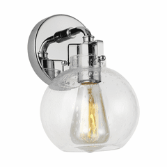 Feiss Clara 1-LT Wall Sconce - Chrome - VS24401CH