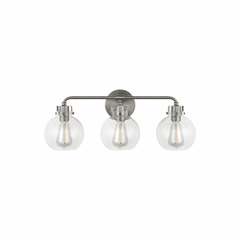 Feiss Clara 3-LT Vanity - Satin Nickel - VS24403SN
