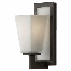 Feiss Clayton 1-LT Vanity - Oil Rubbed Bronze - VS16601-ORB