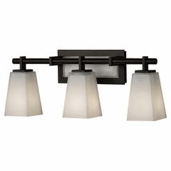 Feiss Clayton 3-LT Vanity - Oil Rubbed Bronze - VS16603-ORB