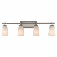 Feiss Clayton 4-LT Vanity - Brushed Steel - VS16604-BS