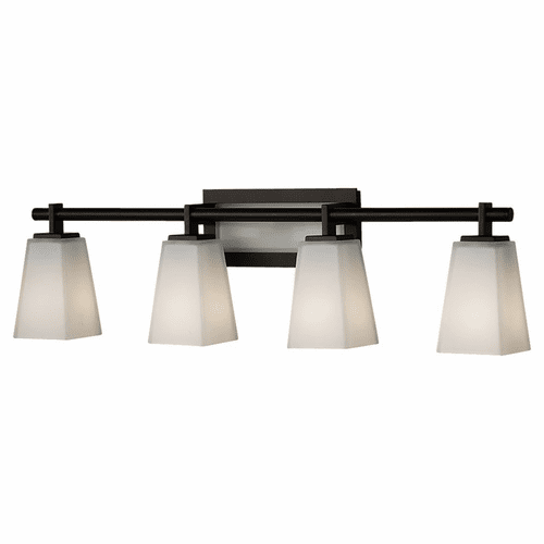Feiss Clayton 4-LT Vanity - Oil Rubbed Bronze - VS16604-ORB