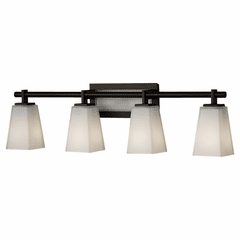 Feiss Clayton 4-LT Vanity - Oil Rubbed Bronze - VS16604-ORB