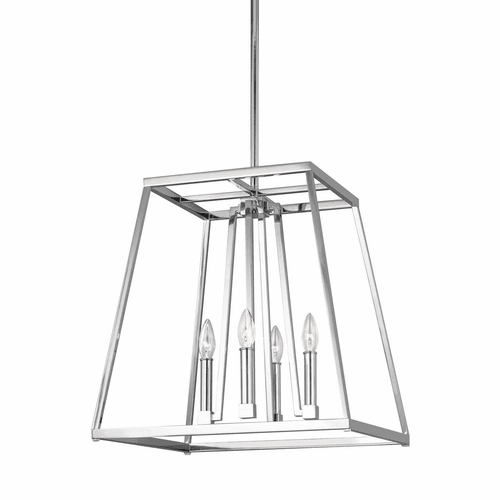 Feiss Conant 4-LT Chandelier - Chrome - F3150/4CH