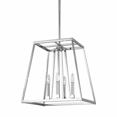 Feiss Conant 4-LT Chandelier - Chrome - F3150/4CH Feiss Conant 4-LT Chandelier - Chrome - F3150/4CH