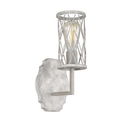 Feiss Cosette 1-LT Wall Sconce - French Washed Oak/White - VS2481FWO/DWW