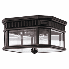 Feiss Cotswold Lane 2-LT Outdoor Flush Mount - Grecian Bronze - OL5413GBZ Feiss Cotswold Lane 2-LT Outdoor Flush Mount - Grecian Bronze - OL5413GBZ