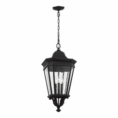 Feiss Cotswold Lane 3-LT Outdoor Hanging Lantern - Black - OL5432BK Feiss Cotswold Lane 3-LT Outdoor Hanging Lantern - Black - OL5432BK