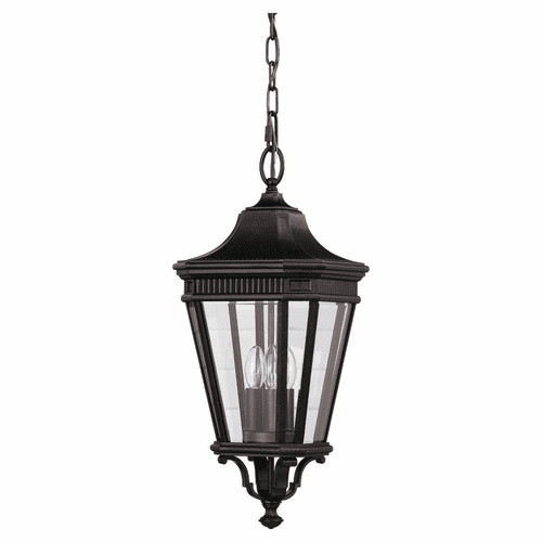 Feiss Cotswold Lane 3-LT Outdoor Pendant - Grecian Bronze - OL5411GBZ