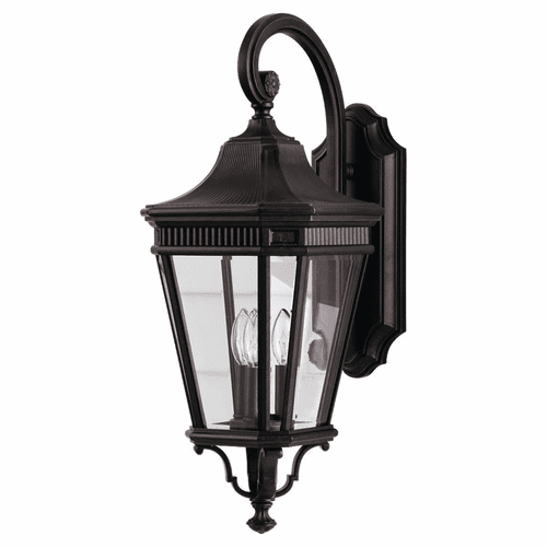 Feiss Cotswold Lane 3-LT Wall Lantern - Grecian Bronze - OL5402GBZ