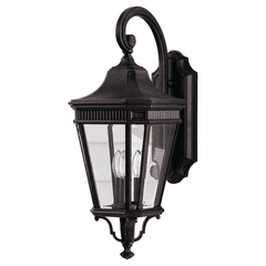 Feiss Cotswold Lane 3-LT Wall Lantern - Grecian Bronze - OL5402GBZ