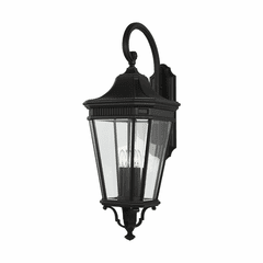 Feiss Cotswold Lane 4-LT Wall Lantern - Black - OL5405BK Feiss Cotswold Lane 4-LT Wall Lantern - Black - OL5405BK
