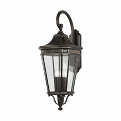 Feiss Cotswold Lane 4-LT Wall Lantern - Grecian Bronze - OL5405GBZ