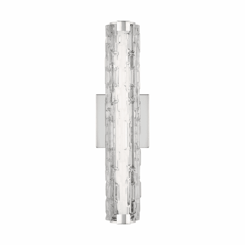 Feiss Cutler 18" LED Wall Sconce - Chrome - WB1876CH-L1