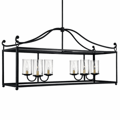 Feiss Declaration 6-LT Island Chandelier - Iron - F2971/6AF