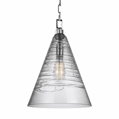 Feiss Elmore 1-LT Pendant - Chrome - P1445CH
