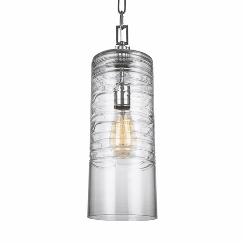 Feiss Elmore 1-LT Pendant - Chrome - P1446CH
