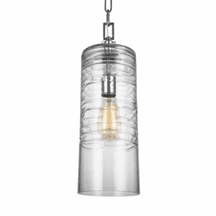Feiss Elmore 1-LT Pendant - Chrome - P1446CH