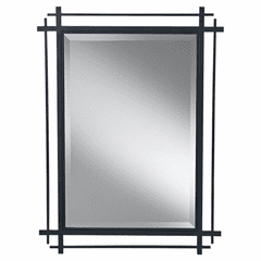 Feiss Ethan Antique Forged Iron Mirror - MR1107AF