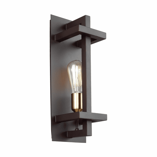 Feiss Finnegan 1-LT Wall Sconce - New World Bronze - WB1826NWB