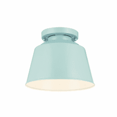 Feiss Freemont 1-LT Outdoor Flush Mount - Blue - OL15013SHBL Feiss Freemont 1-LT Outdoor Flush Mount - Blue - OL15013SHBL