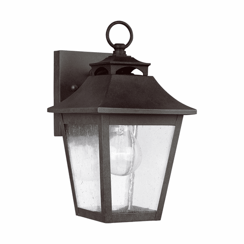 Feiss Galena 1-LT Wall Lantern - Sable - OL14401SBL