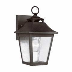 Feiss Galena 1-LT Wall Lantern - Sable - OL14401SBL