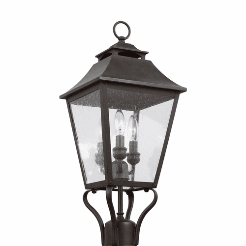 Feiss Galena 3-LT Post/Pier Lantern - Sable - OL14406SBL