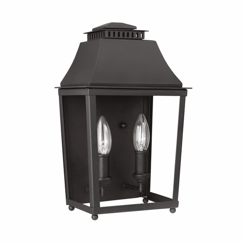 Feiss Galloway 2-LT Wall Sconce - Dark Copper / Copper - WB1813DAC/AC