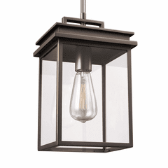 Feiss Glenview 1-LT Outdoor Lantern - Antique Bronze - OL13609ANBZ Feiss Glenview 1-LT Outdoor Lantern - Antique Bronze - OL13609ANBZ