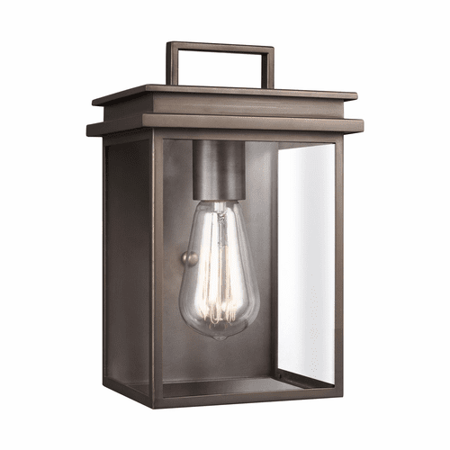 Feiss Glenview 1-LT Outdoor Wall Lantern - Antique Bronze - OL13600ANBZ