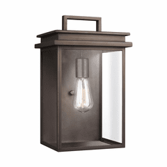 Feiss Glenview 1-LT Outdoor Wall Lantern - Antique Bronze - OL13602ANBZ Feiss Glenview 1-LT Outdoor Wall Lantern - Antique Bronze - OL13602ANBZ