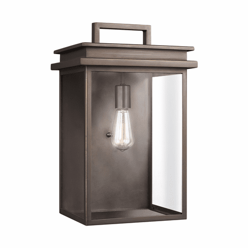 Feiss Glenview 1-LT Outdoor Wall Lantern - Antique Bronze - OL13603ANBZ