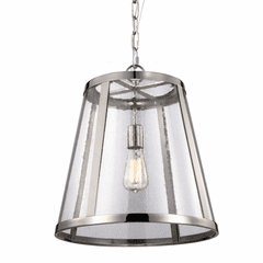 Feiss Harrow 1-LT Pendant - Polished Nickel - P1289PN