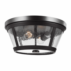 Feiss Harrow 2-LT Flush Mount - Oil Rubbed Bronze - FM393ORB