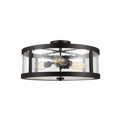Feiss Harrow 3-LT Semi-Flush Mount - Oil Rubbed Bronze - SF342ORB